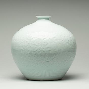 URNA, porslin, Kina, 1900/2000-tal.