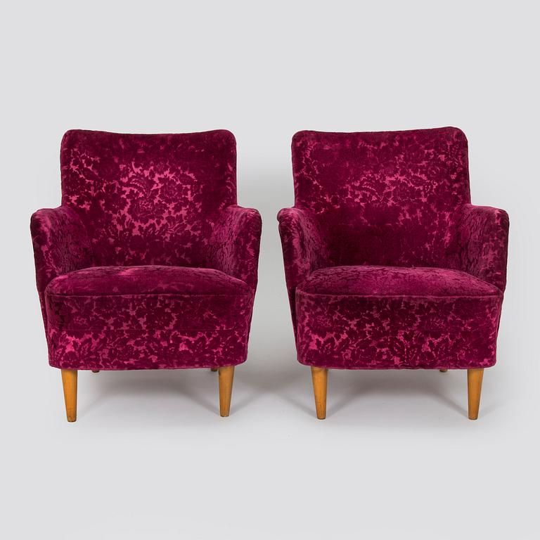 Nojatuolipari, 1900-luvun puoliväli.