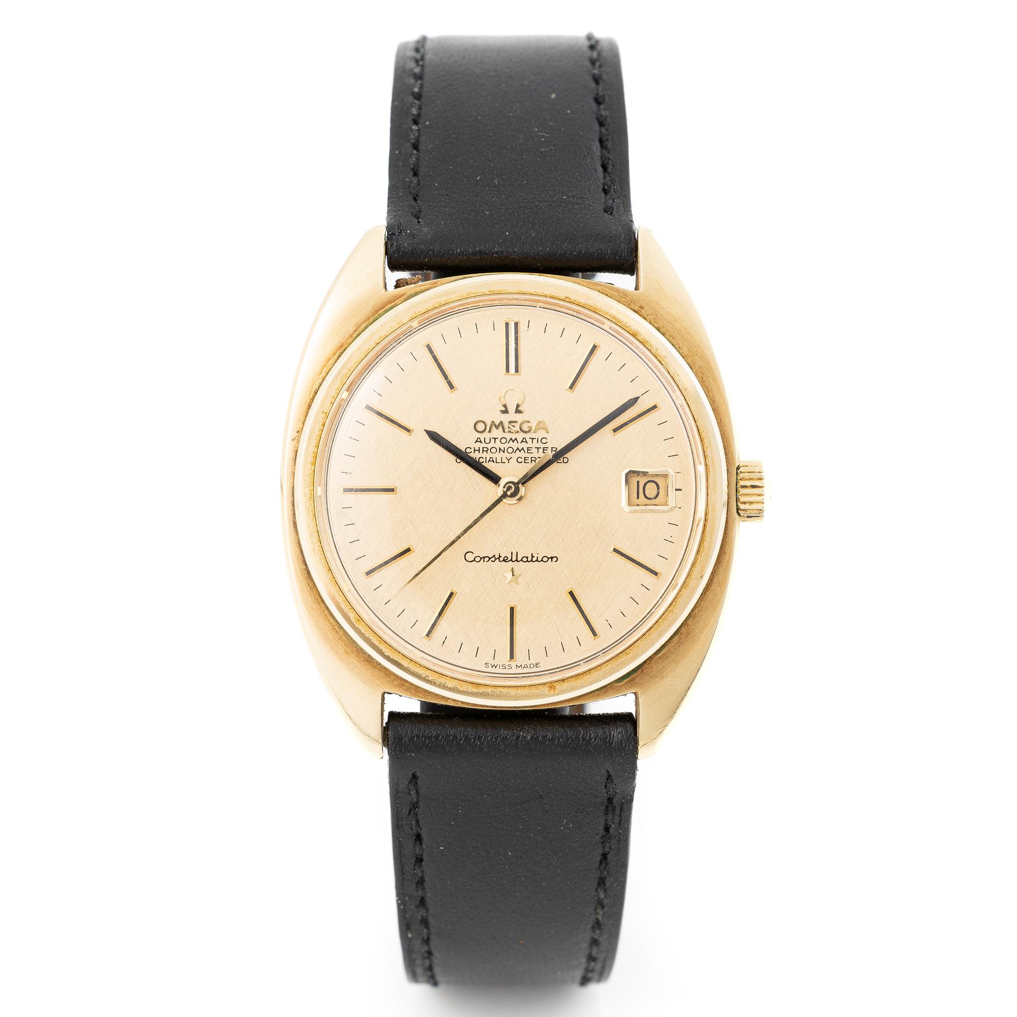 Omega, Constellation, “C”, wristwatch, 35 mm.