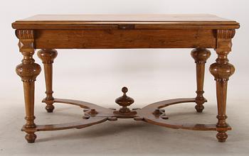 BIBLIOTEKSBORD, barockstil. 1800-talets slut.