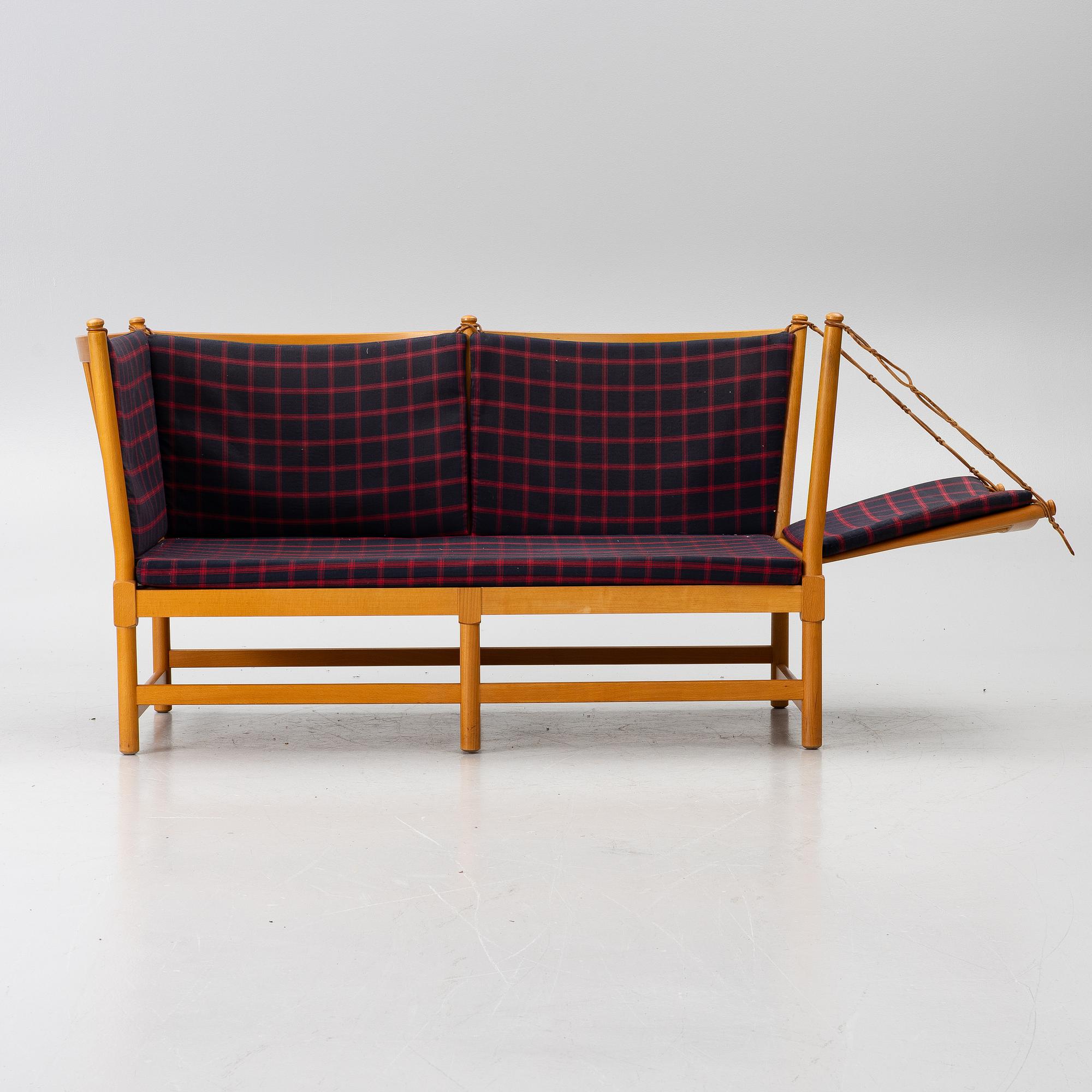 Børge Mogensen, soffa, "Tremme", Fritz Hansen, Danmark 1960/70-tal.
