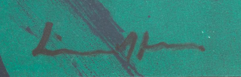 Bengt Lindström, lithograph signed and numbered 58/150.