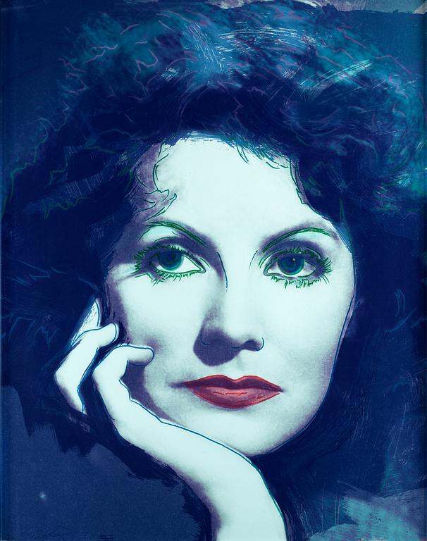 Rupert Jasen Smith (Andy Warhol), "Dreaming", ur: "Greta Garbo".