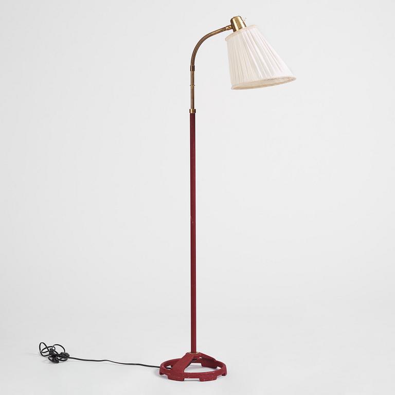 Bertil Brisborg, a floor lamp, model "32631", Nordiska Kompaniet, 1950s.