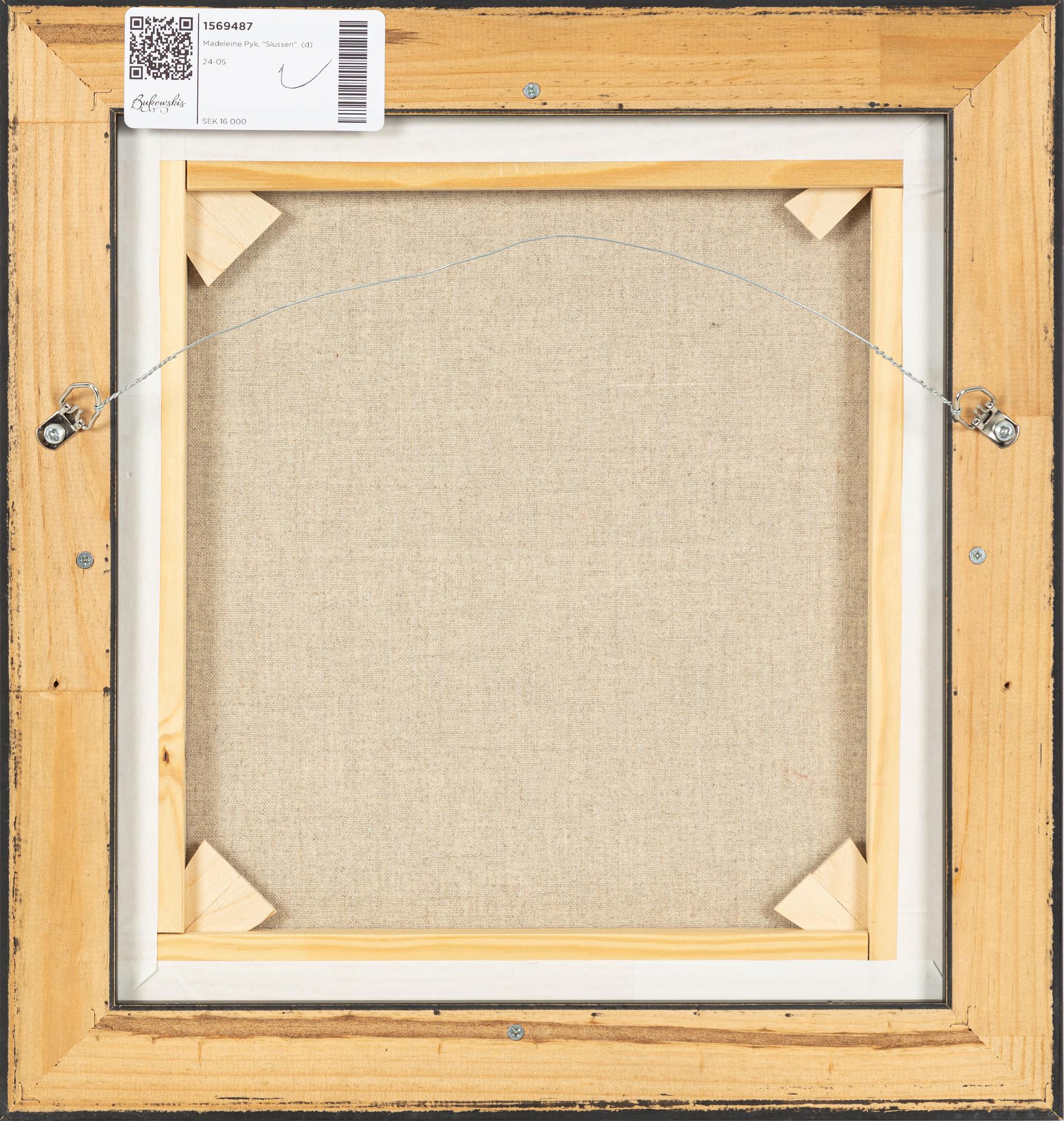 Madeleine Pyk, "Slussen, vinter".