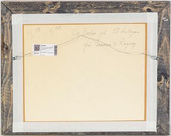 ROLAND SVENSSON, colour lithograph. Signed and numbered 1:sta p.t - 22.11.1974,