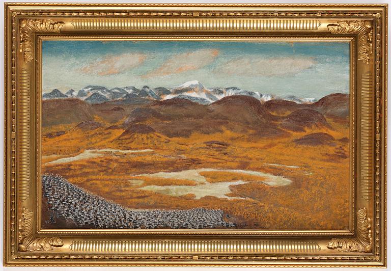 Nils Nilsson Skum, Reindeer herding.
