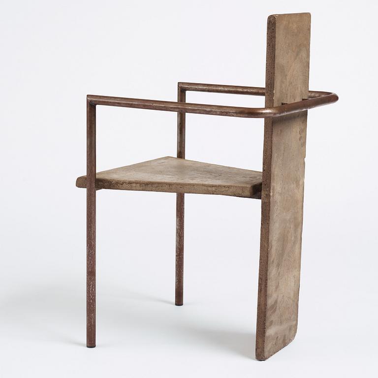 Jonas Bohlin, ”Concrete”, karmstol, Källemo, efter 1981.