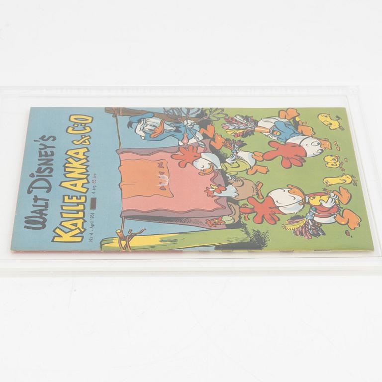 Serietidning, "Kalle Anka & Co" nr 4, 1951.