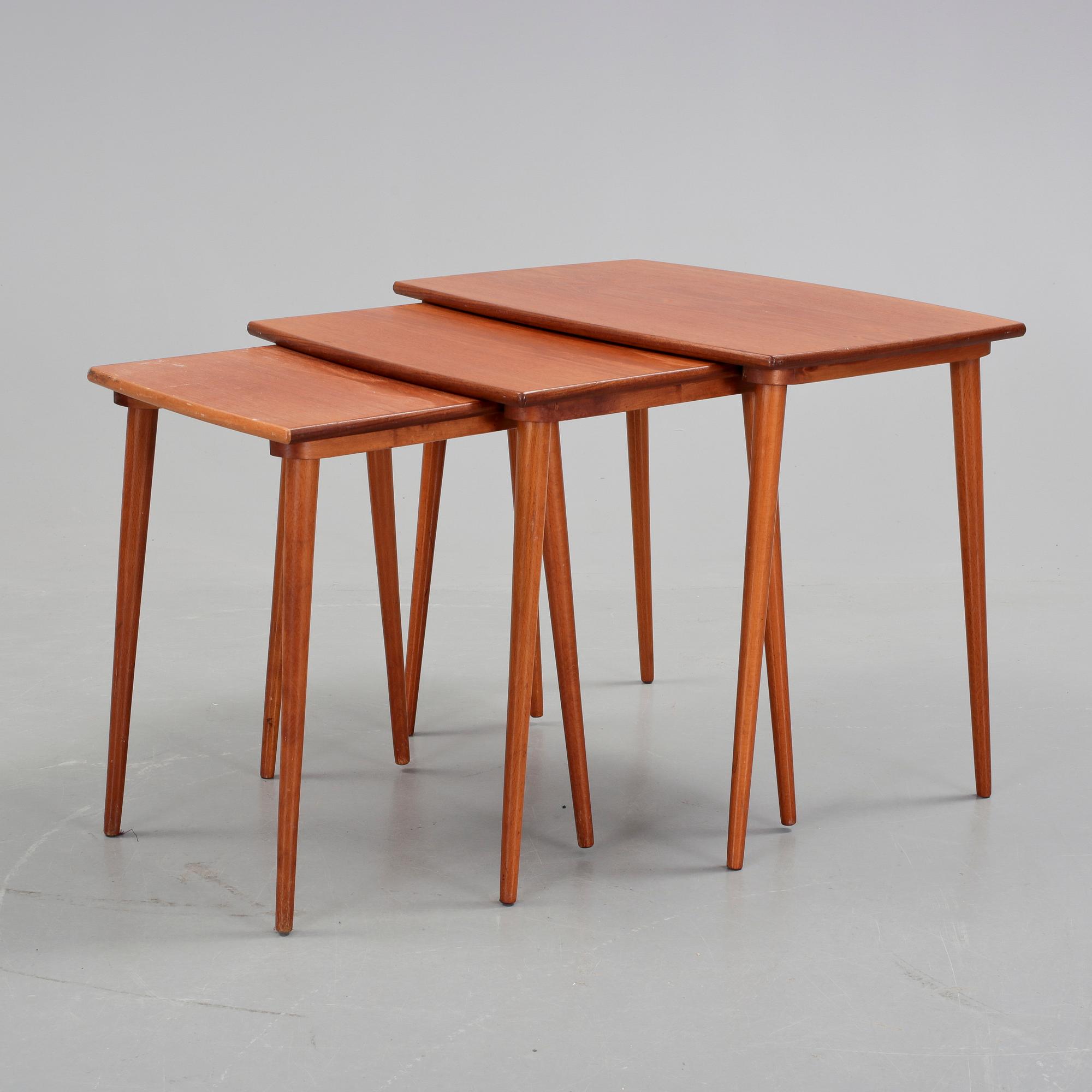 SATSBORD, 3 delar, 1960-tal.