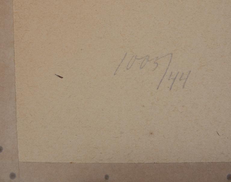 EBBE, AXEL, etsningar 2 st, sign.