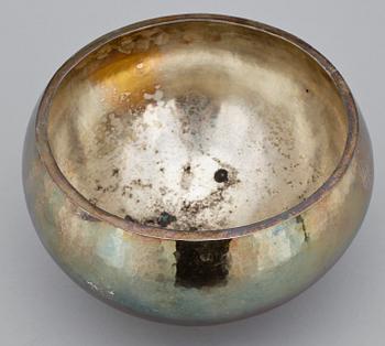 SKÅL, silver, Sebastian Schildt, Stockholm, 1997. Vikt ca1635 g.