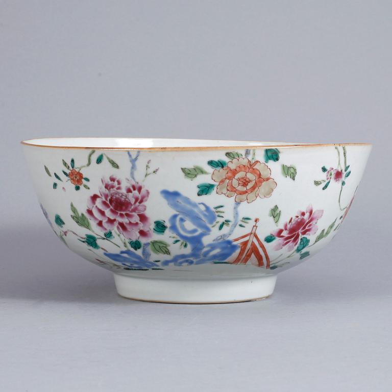 SKÅL, porslin, Qianlong, Kina 1700-tal.