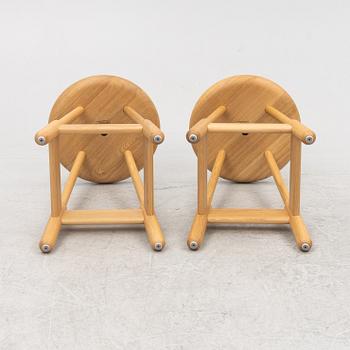 Chris Martin, a pair of contemporary 'Albert Bar Stools', Massproductions.