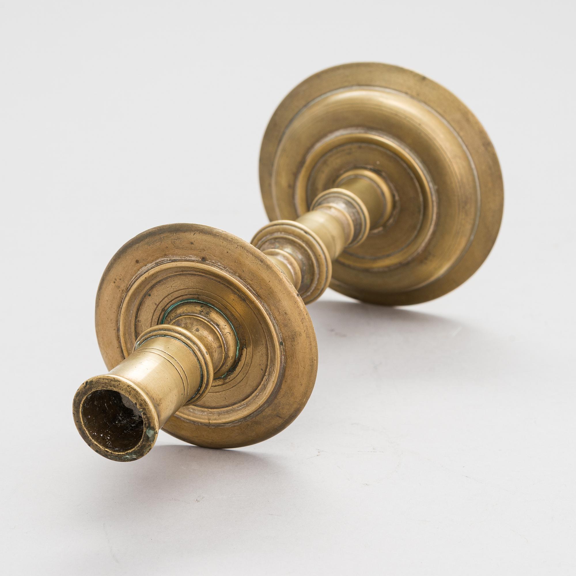 A candlesticks, possiblySpain latter half of 17th century.