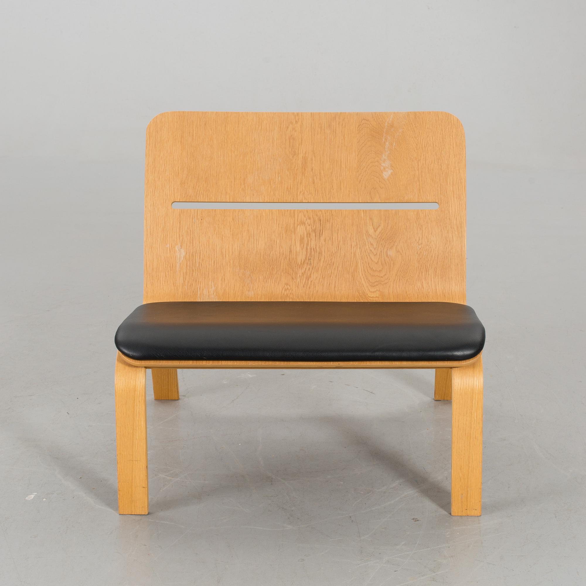 A "BOWIE" ARMCHAIR DESIGNED BY CLAESSON, KOIVISTO AND RUNE FOR DAVID DESIGN.
