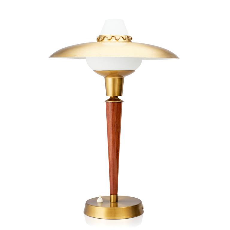 Hans-Agne Jakobsson, a table lamp, model "2932", Karlskrona Lampfabrik, Sweden 1950s.