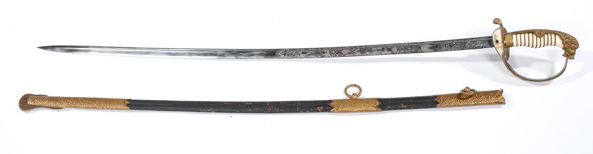 SABEL, tysk, för sjöofficer i den kejserliga tyska marinen, Kaiserliche Marine, 1900-tal.