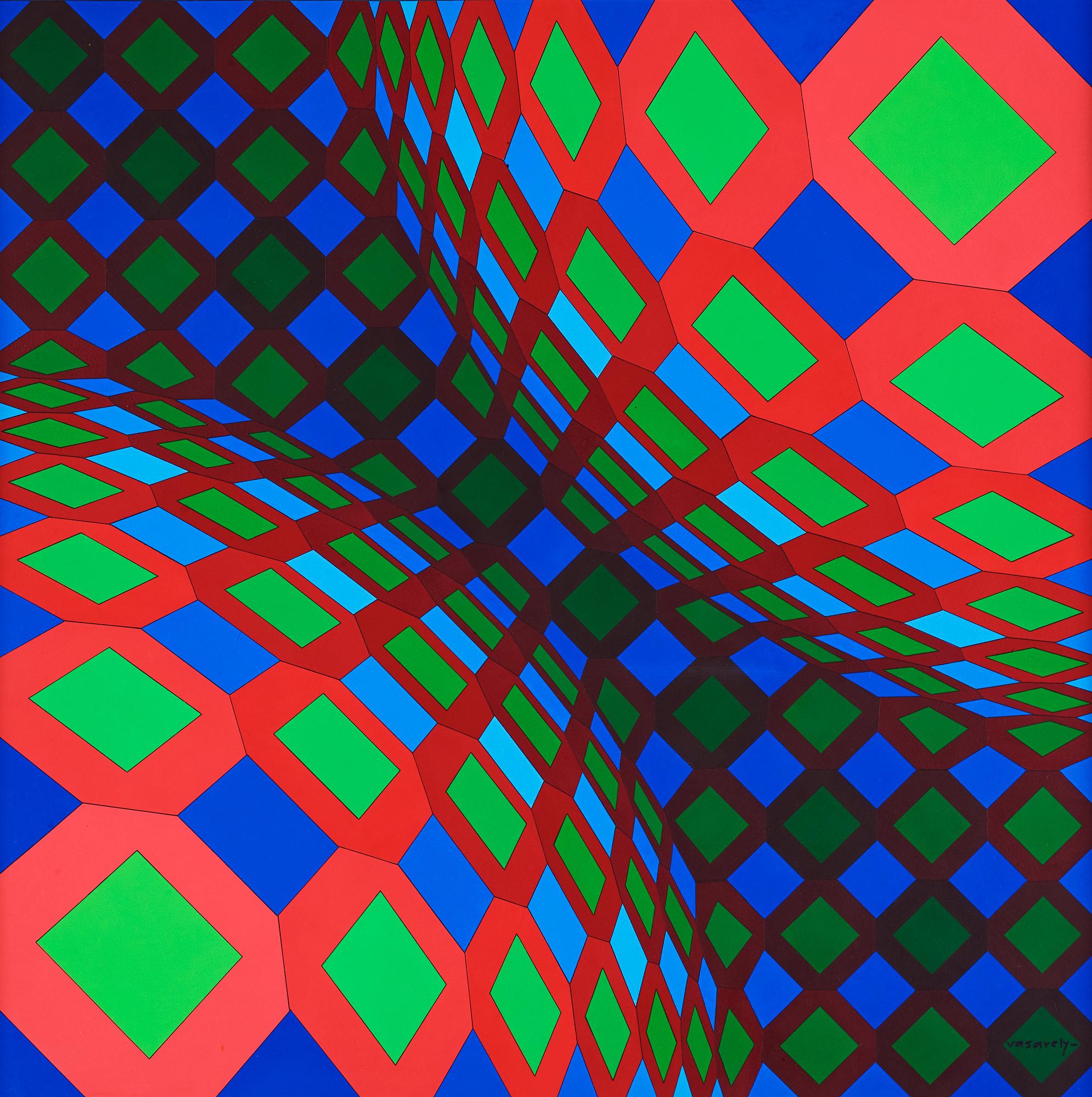 Victor Vasarely, "BIOKTA-B".