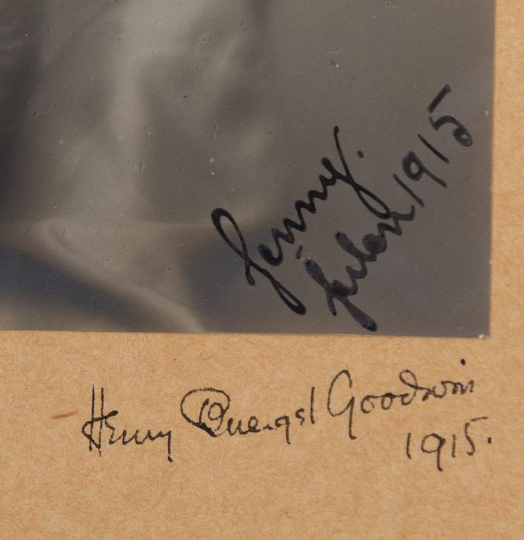 Henry B. Goodwin, Wilhelm Kåge & Jenny Hasselquist, 1915.