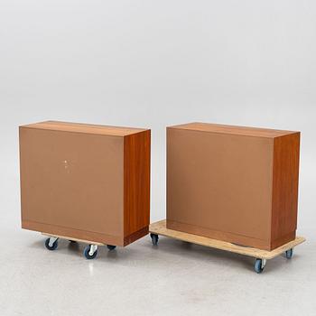 A pair of sideboards, mid 20th century.