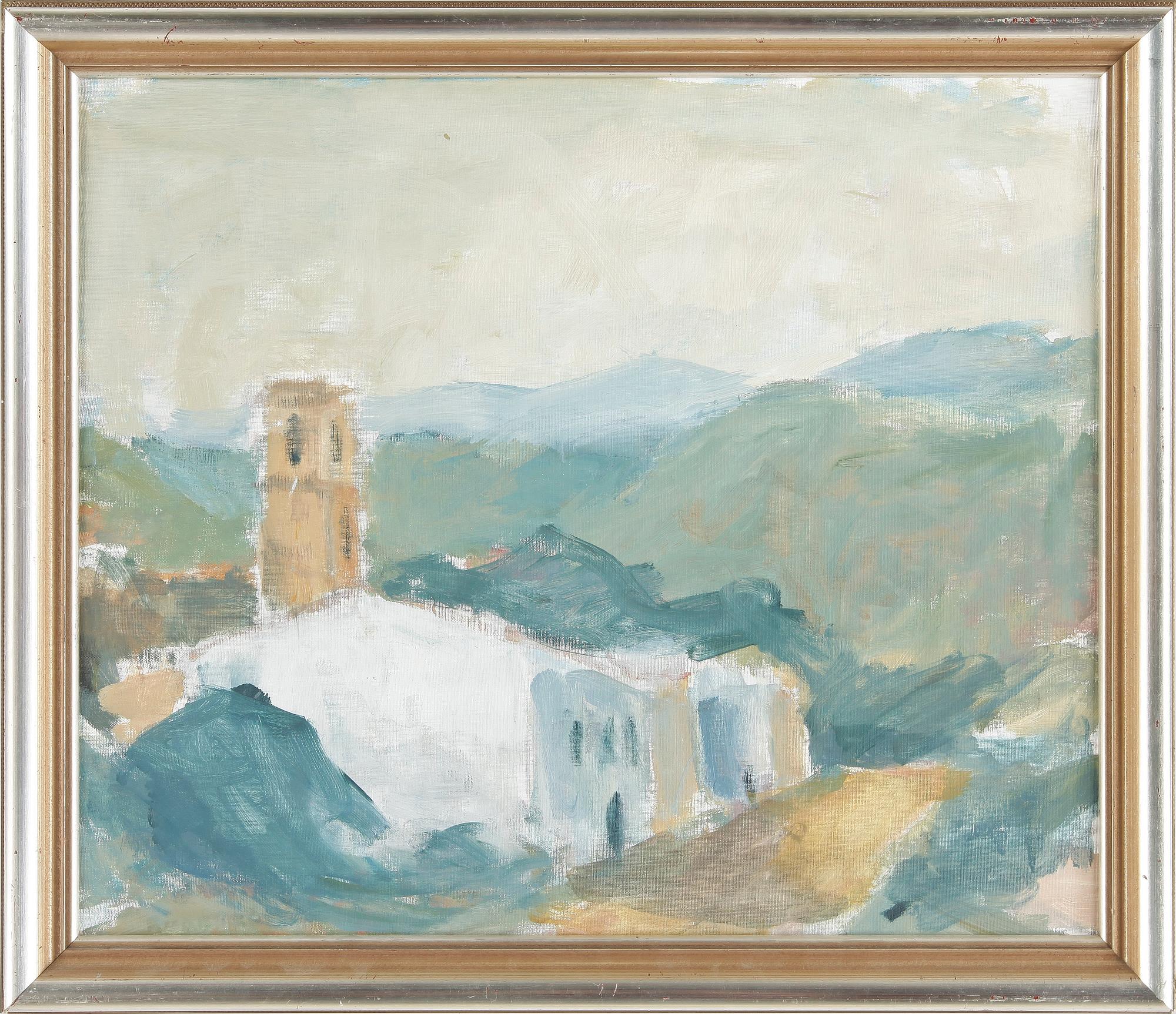 GUSTAV RUDBERG, olja på duk, sign. Enligt uppgift á tergo dat 1980.