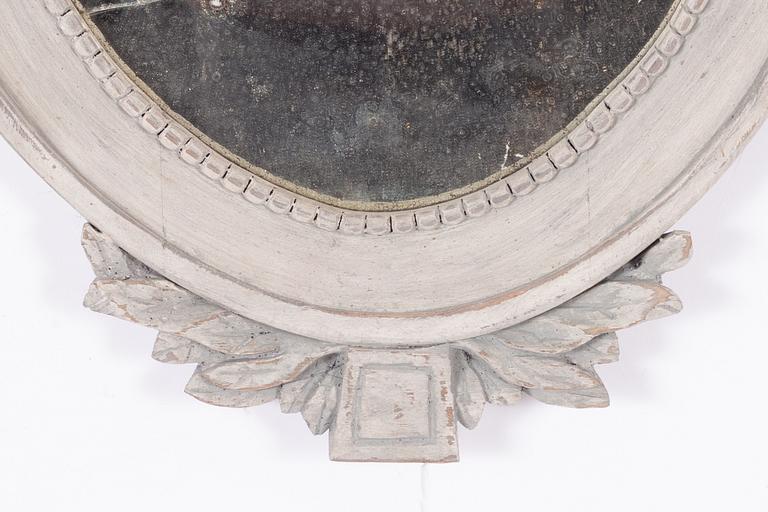 Speglar ett par, gustaviansk stil, 1900-tal.