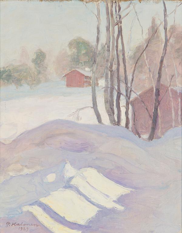 Pekka Halonen, Solig Vinterdag.