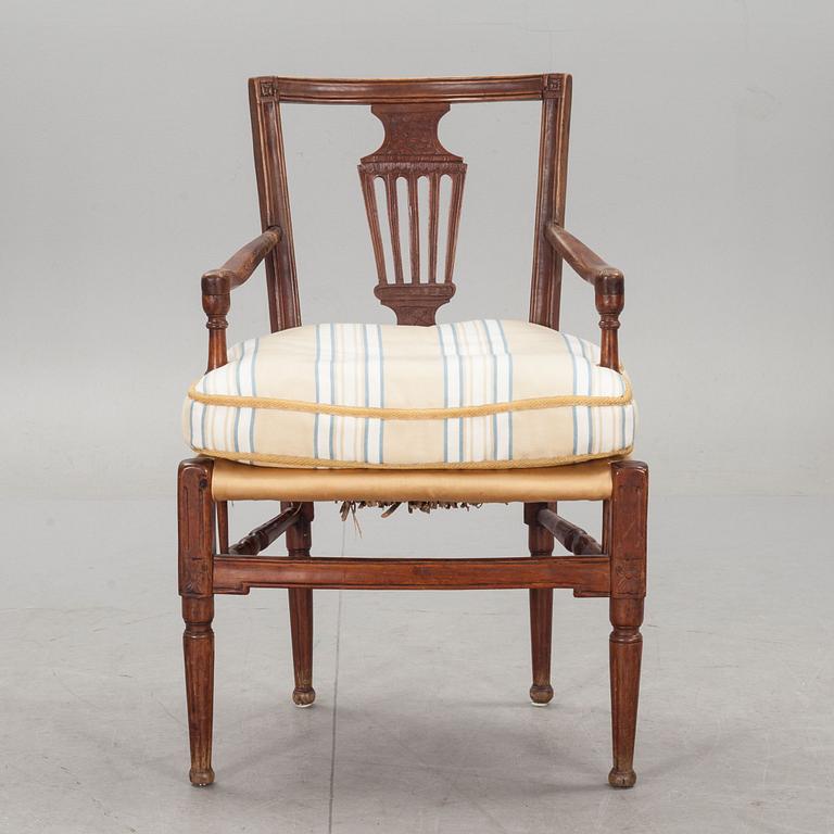 KARMSTOL. Frankrike, 1800-tal.