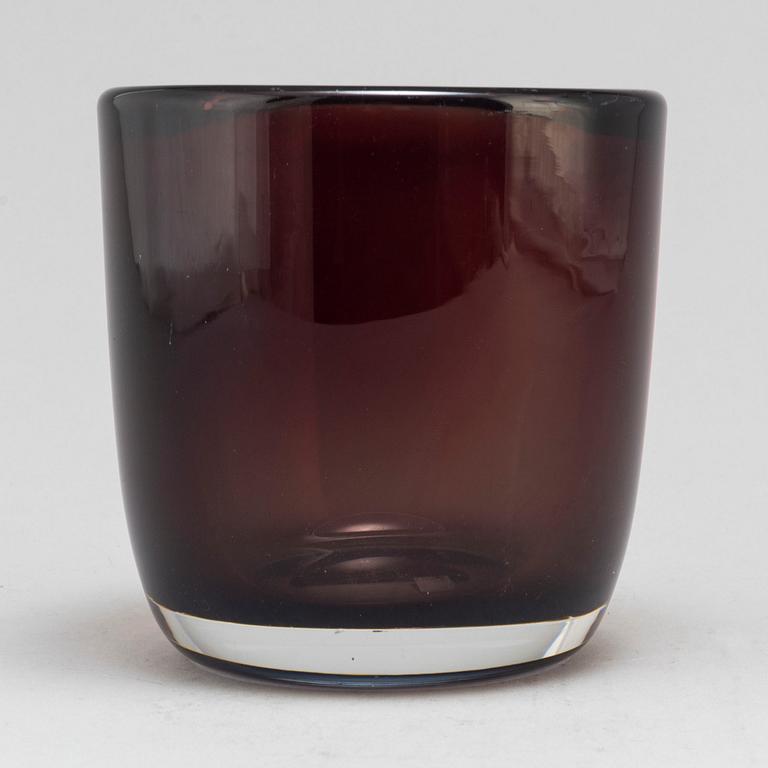 SVEN PALMQVIST, a glass vase from the second half of the 20th century, Orrefors.