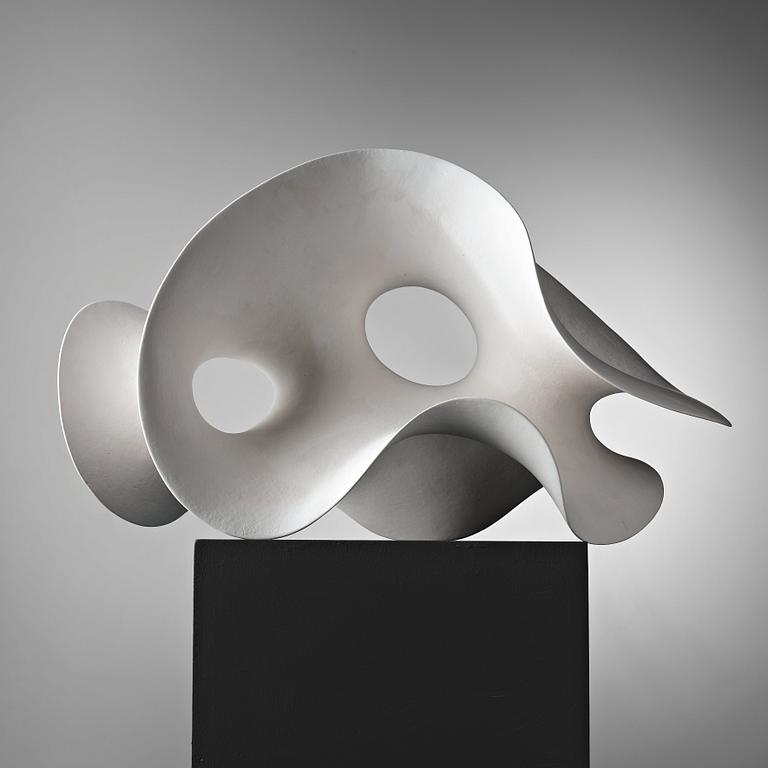 Eva Hild, an engobed stoneware sculpture "Loop 319", Sparsör Sweden 2005.