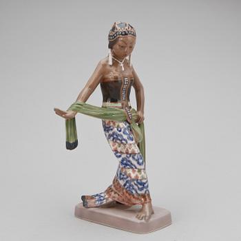 FIGURIN, porslin, Dahl Jensen, Danmark.
