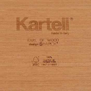 Philippe Starck, skrivbord och stol, "Earl of Wood", Kartell.