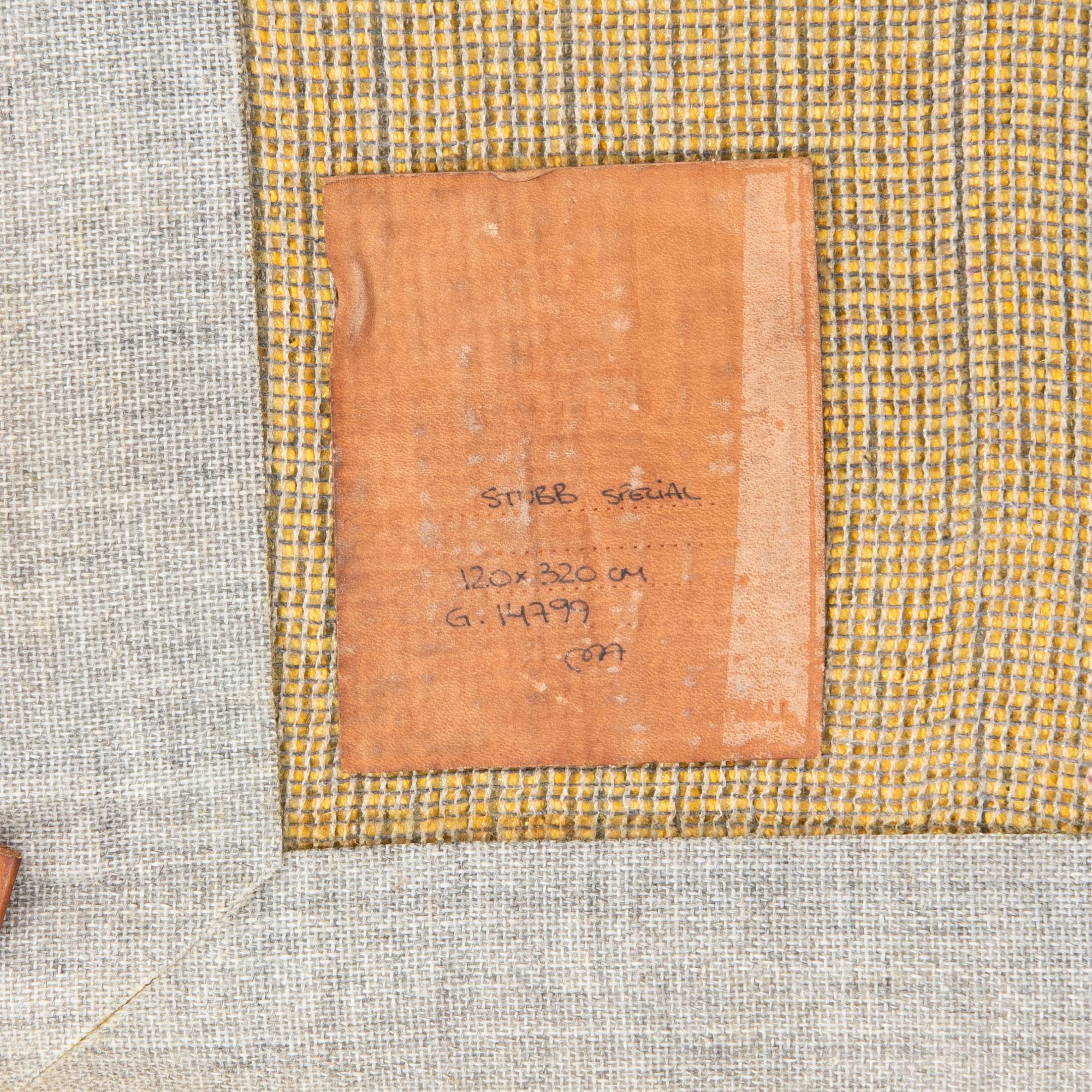 Matta Kasthall "Stubb special" tufftad ca 318x118 cm.