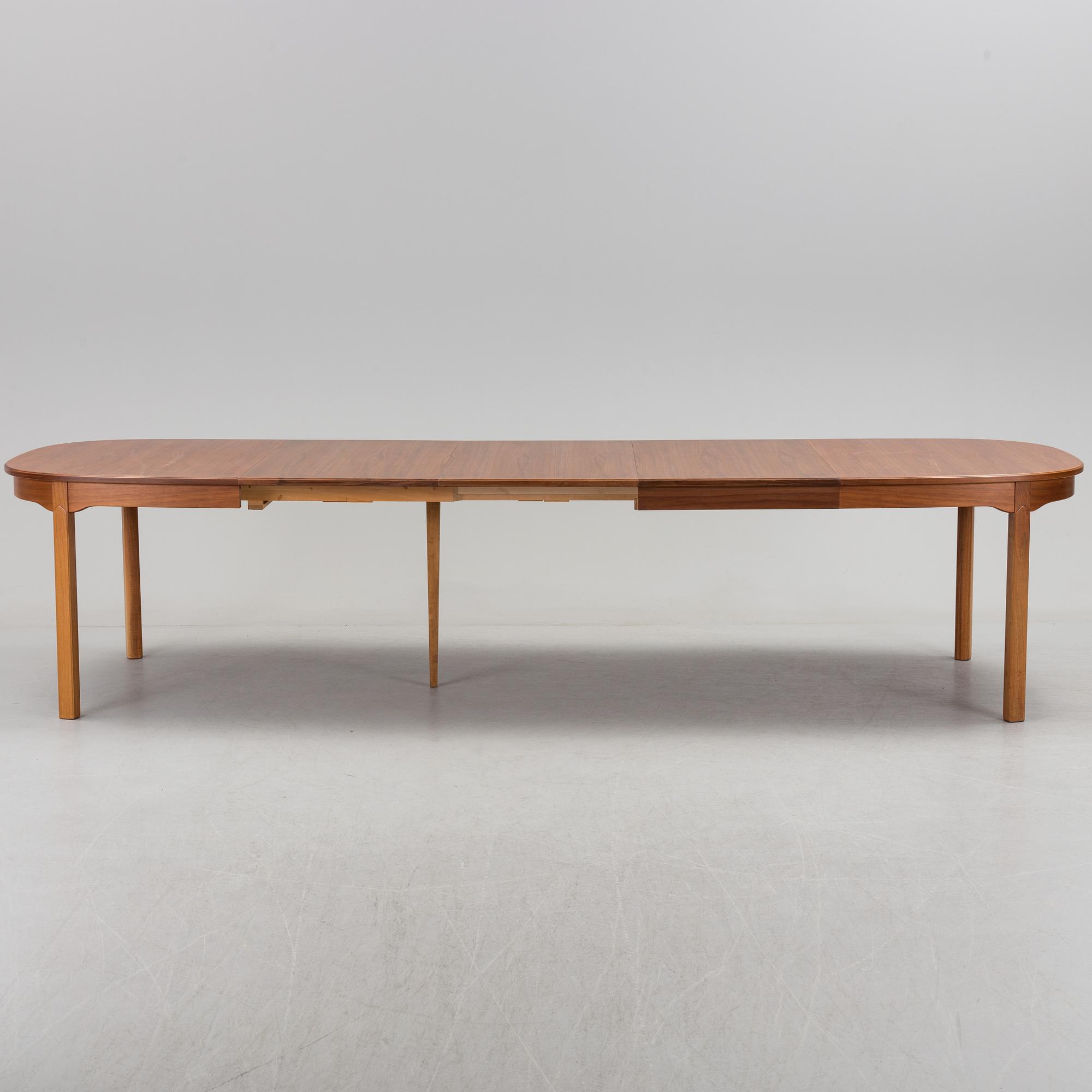 CARL MALMSTEN, Matgrupp, 7 delar, "Ambassadör", Åfors möbelfabrik.