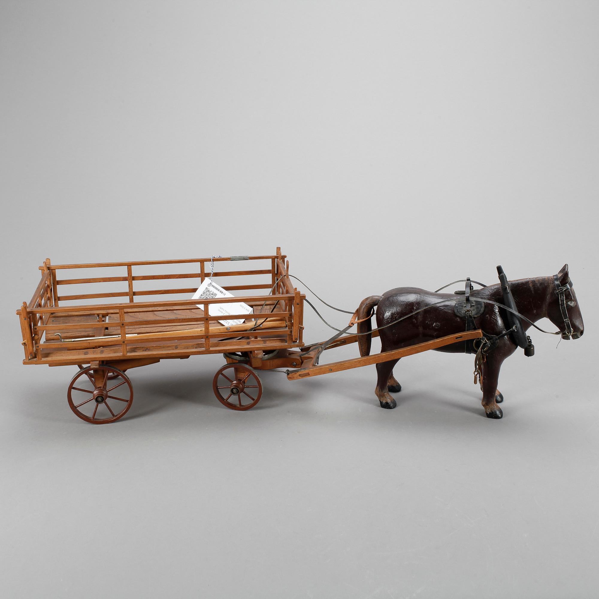 HÄSTEKIPAGE, 2 delar, 1900-talets första hälft.