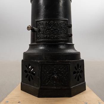 Stove around 1900 cast iron Central Europe.