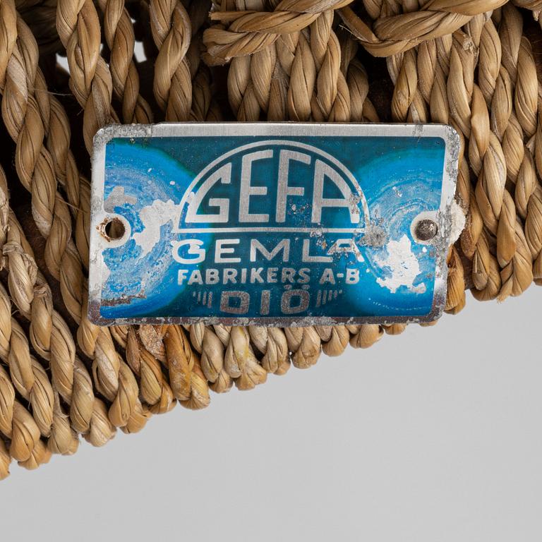 Gemla, a set of 4 chairs model ”575/2”, Diö, 1930s-40s.