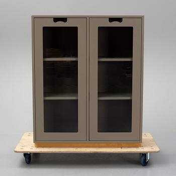 Jonas Bohlin & Thomas Sandell, a grey lacquered 'Snow' cabinet for Asplund, Sweden ca 2000.