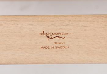 KARMSTOLAR, ett par, "Eva", Bruno Mathsson Design.