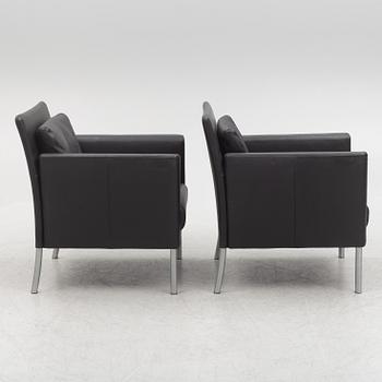 Walter Knoll, a pair of armchairs, 'Jason 391'.