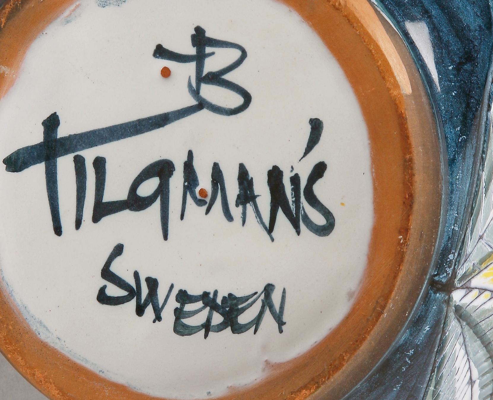 VAS, lergods. Tilgmans keramik, troligen Yngvor Blomström.