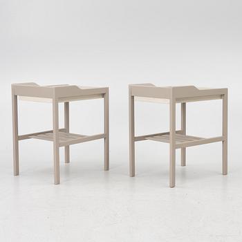 Bertil Fridhagen, sängbord, ett par, Bodafors, 1960-tal.