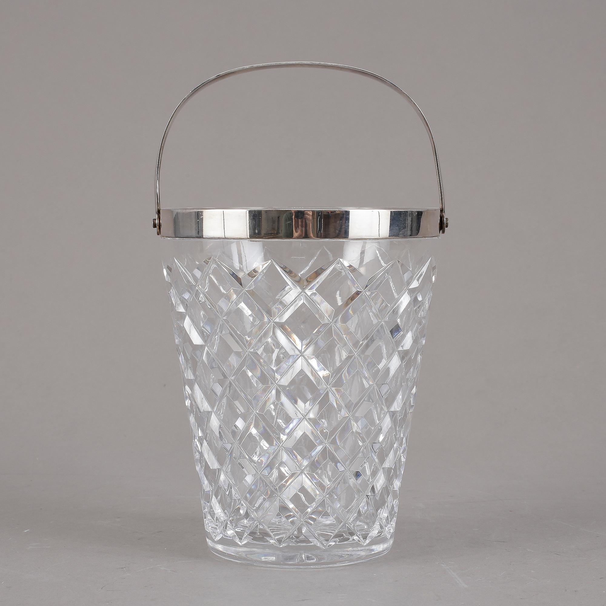 ISHINK, sterlingsilver samt glas, Malmö, 1900-talets första hälft.