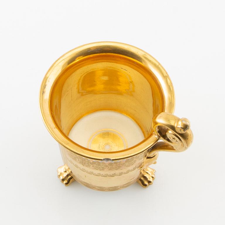 Cup with saucer, Empire period 1830s/40s.