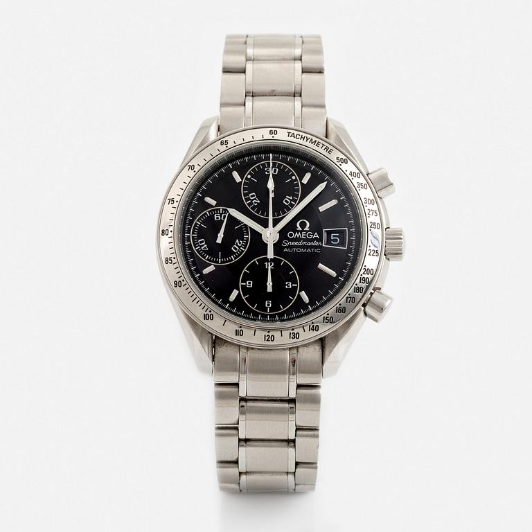 Omega, Speedmaster, Date, chronograph, wristwatch, 39 mm.