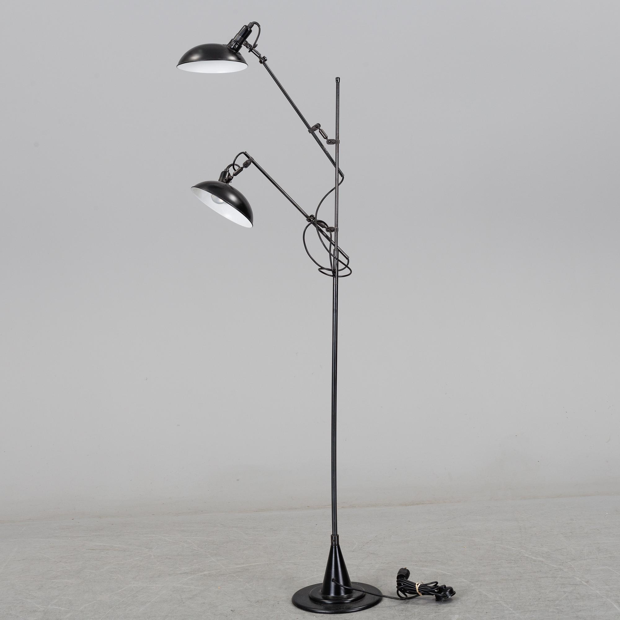 A Switch On Free-standing lamp by Uwe van Afferden for Lambert, Germany.