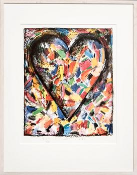 Jim Dine, lithograph in colours signed dated and numbered 1985 282/400.