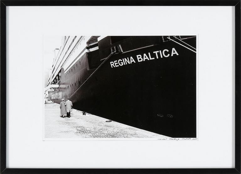 MICHAEL NASBERG, fotografi, "The Ship" signerat, Stockholm 2001.