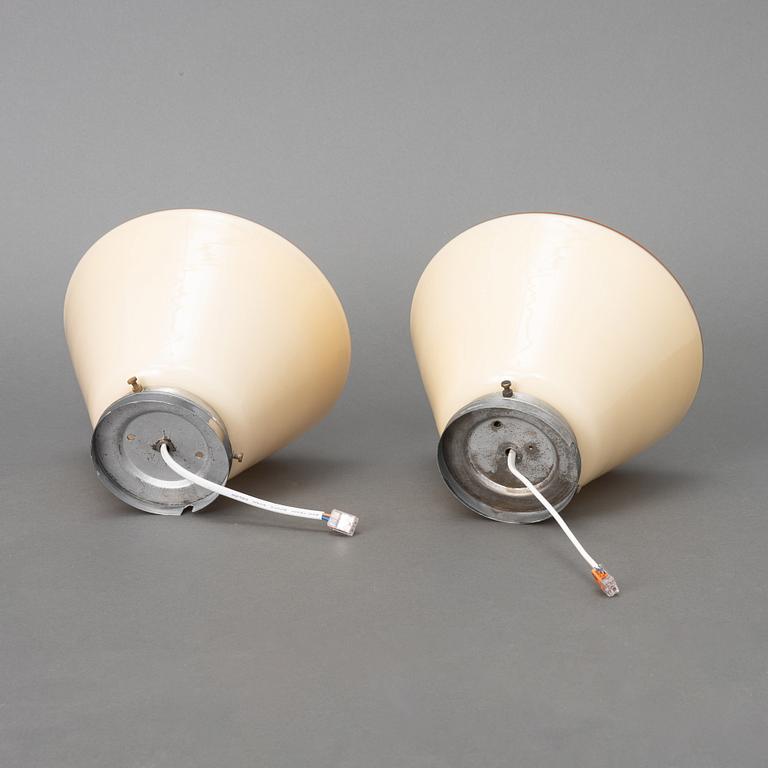 Cebe, a pair of ceiling lamps model "76924-2", Svalöv, 1930s.